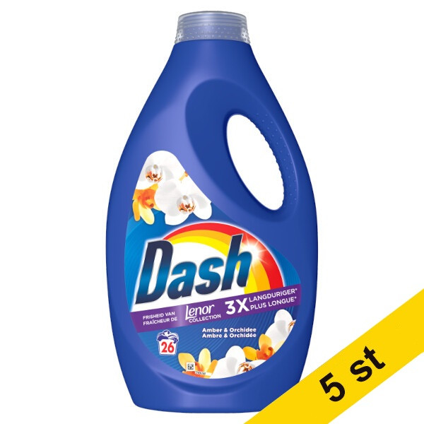 Lenor Flytande tvättmedel 1,17L | Lenor Amber & Orchid | 5st  SDA05067 - 1