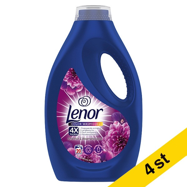 Lenor Flytande tvättmedel 900ml | Lenor Ametist & Flower Bouquet | 4st  SLE00477 - 1