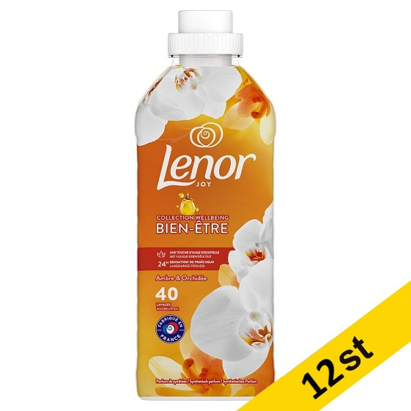 Lenor Sköljmedel 840ml | Lenor Amber & Orchid | 12st  SLE00517 - 1