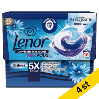 Lenor Tvättkapslar 16st | Lenor All-in-1 Sea Breeze | 4st  SLE00481