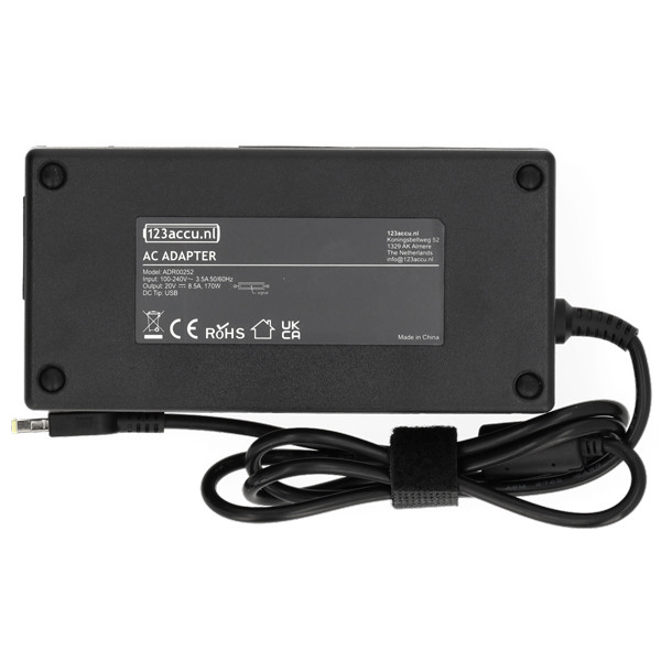 Lenovo Square tip adapter 20V | 8,5A | 170W (varumärket 123ink) ADR00252 - 2