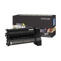 Lexmark 10B041Y gul toner (original) 10B041Y 034280