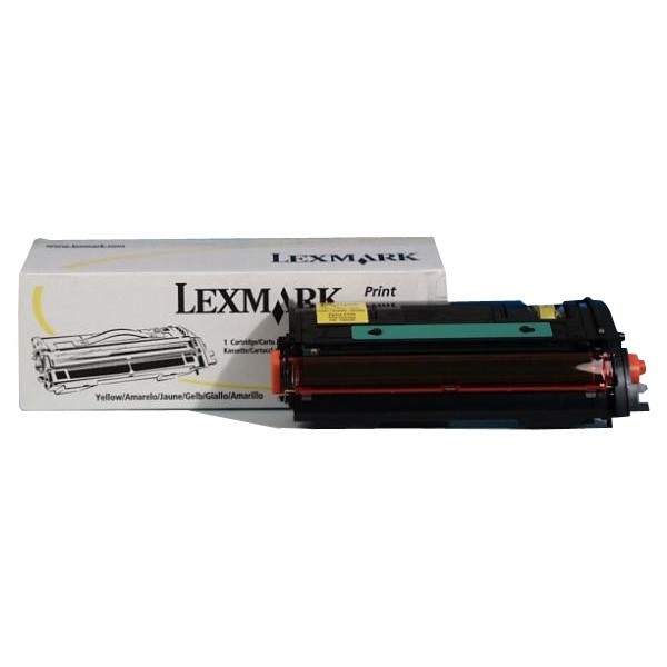 Lexmark 10E0042 gul toner (original) 10E0042 034150 - 1