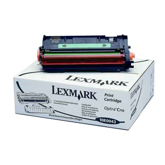 Lexmark 10E0043 svart toner (original) 10E0043 034155 - 1
