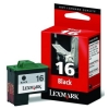 Lexmark 10N0016 (#16) svart bläckpatron hög kapacitet (original)