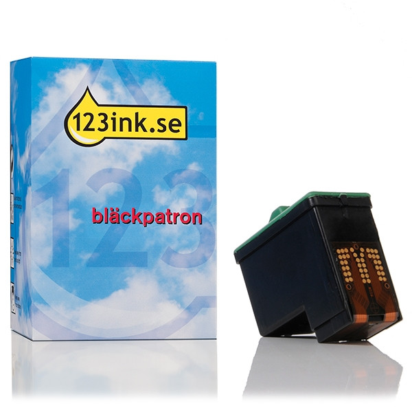 Lexmark 10N0016 (#16) svart bläckpatron hög kapacitet (varumärket 123ink) 10N0016EC 040172 - 1