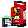 Lexmark 10N0026 (#26) färgbläckpatron hög kapacitet (original)