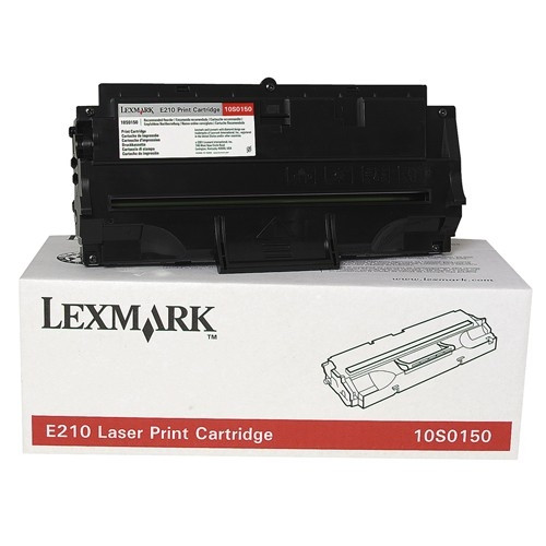 Lexmark 10S0150 svart toner (original) 10S0150 034167 - 1