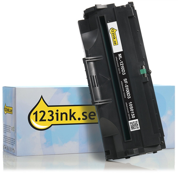 Lexmark 10S0150 svart toner (varumärket 123ink) 10S0150C 034169 - 1