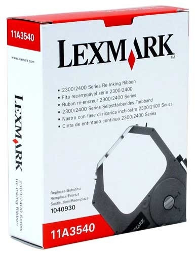 Lexmark 11A3540 svart färgband (original) 11A3540 040400 - 1