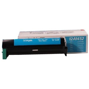 Lexmark 12A1452 cyan toner (original) 12A1452 034180 - 1