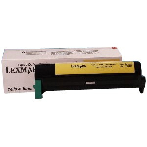 Lexmark 12A1453 gul toner (original) 12A1453 034185 - 1