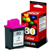 Lexmark 12A1980 (#80) färgbläckpatron (original) 12A1980E 040030