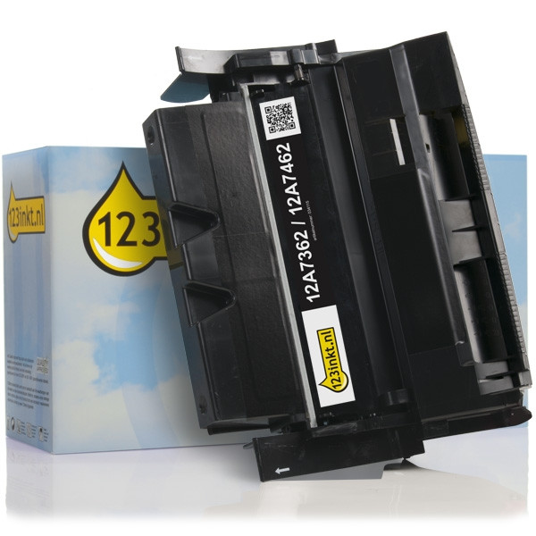 Lexmark 12A6830 svart toner (varumärket 123ink) 12A6830C 034221 - 1