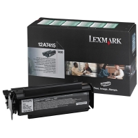 Lexmark 12A7415 svart toner hög kapacitet (original) 12A7415 034110