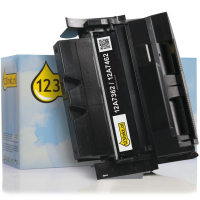 Lexmark 12A7460 svart toner (varumärket 123ink) 12A7460C 034121