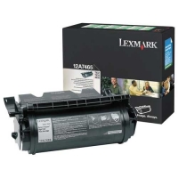 Lexmark 12A7465 svart toner extra hög kapacitet (original) 12A7465 034355
