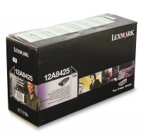 Lexmark 12A8425 svart toner hög kapacitet (original) 12A8425 034260