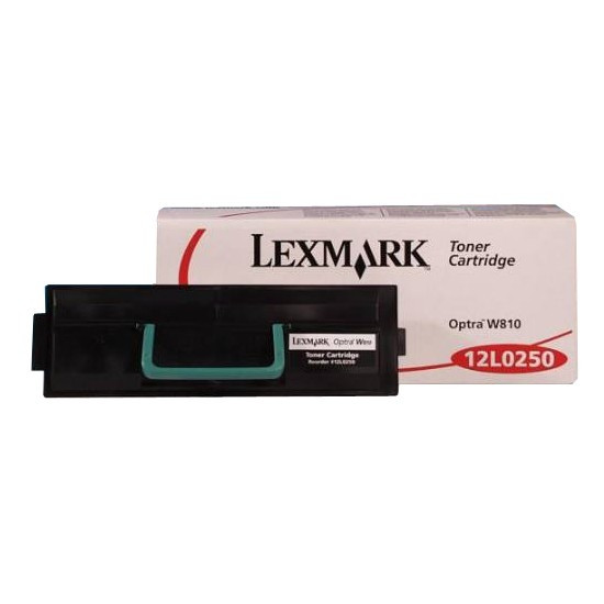 Lexmark 12L0250 svart toner (original) 12L0250 034210 - 1