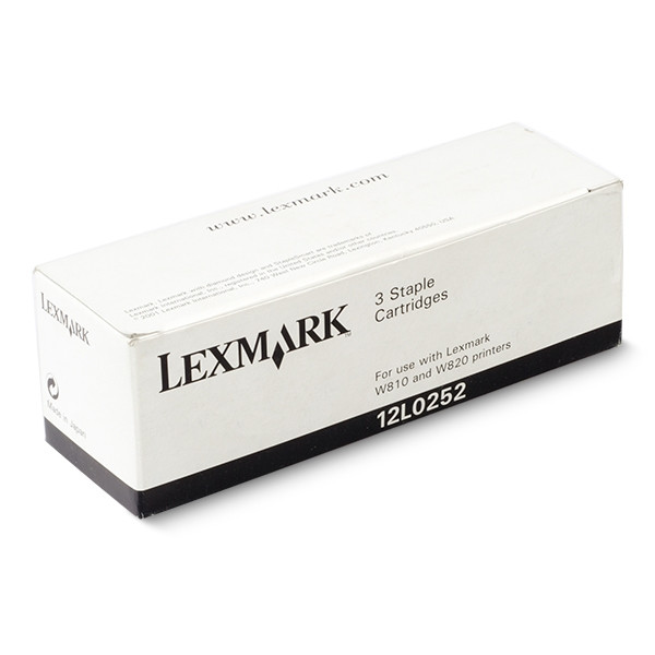 Lexmark 12L0252 häftklammermagasin (original) 12L0252 034640 - 1
