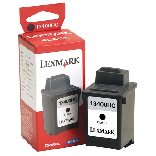 Lexmark 13400HC svart bläckpatron (original) 13400HCE 040000 - 1