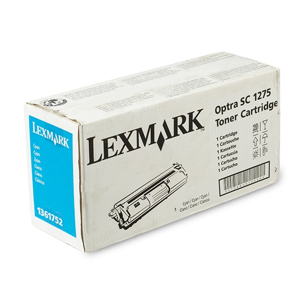 Lexmark 1361752 cyan toner (original) 1361752 034050 - 1