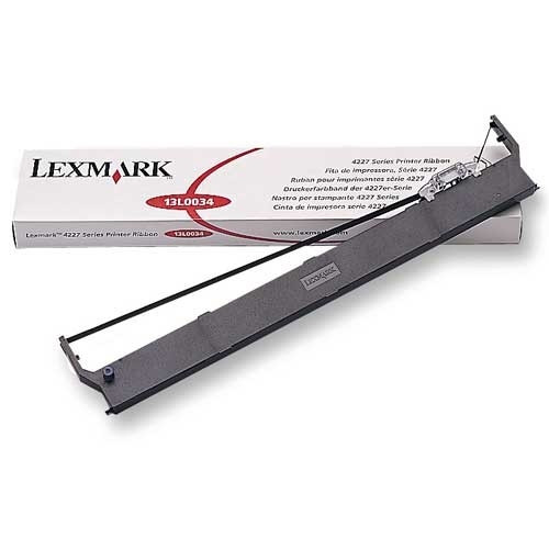 Lexmark 13L0034 svart färgband (original) 13L0034 040410 - 1