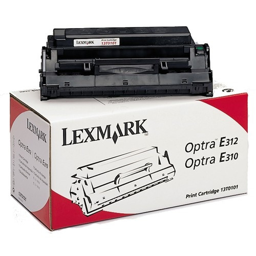 Lexmark 13T0101 svart toner hög kapacitet (original) 13T0101 034205 - 1