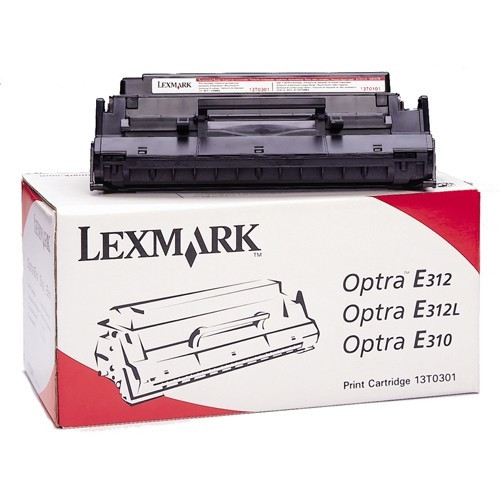 Lexmark 13T0301 svart toner (original) 13T0301 034200 - 1