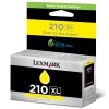Lexmark 14L0177E (#210XL) gul bläckpatron hög kapacitet (original)