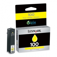 Lexmark 14N0902E (#100) gul bläckpatron (original) 14N0902E 040420