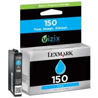 Lexmark 14N1608E (#150) cyan bläckpatron (original) 14N1608E 040458
