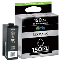 Lexmark 14N1614E (#150XL) svart bläckpatron hög kapacitet (original) 14N1614E 040464