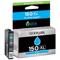 Lexmark 14N1615E (#150XL) cyan bläckpatron hög kapacitet (original) 14N1615E 040466