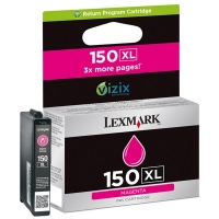 Lexmark 14N1616E (#150XL) magenta bläckpatron hög kapacitet (original) 14N1616E 040468