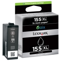 Lexmark 14N1619E (#155XL) svart bläckpatron hög kapacitet (original) 14N1619E 040472
