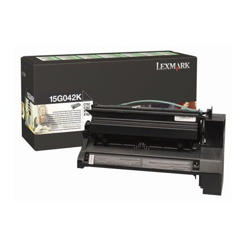 Lexmark 15G042K svart toner hög kapacitet (original) 15G042K 034535 - 1