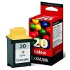 Lexmark 15M0120 (#20) färgbläckpatron (original)