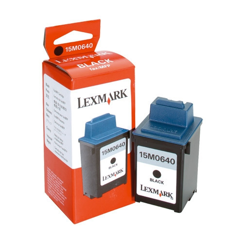 Lexmark 15M0640 svart bläckpatron hög kapacitet (original) 15M0640 040005 - 1