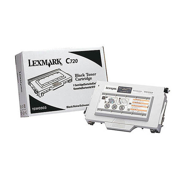 Lexmark 15W0903 svart toner (original) 15W0903 034475 - 1