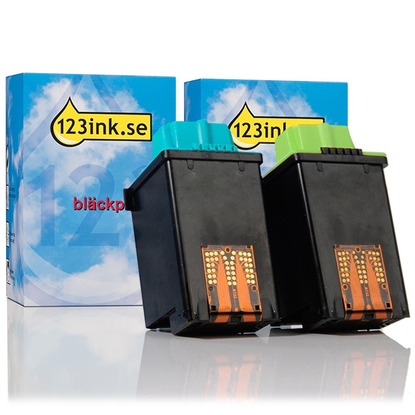 Lexmark 17G0050 (#50) + 17G0060 (#60) 2-pack (varumärket 123ink) 17G0050EC 17G0060EC 040075 - 1