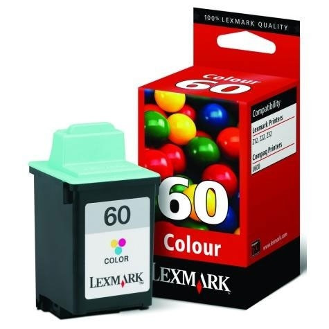 Lexmark 17G0060 (#60) färgbläckpatron (original) 17G0060E 040070 - 1