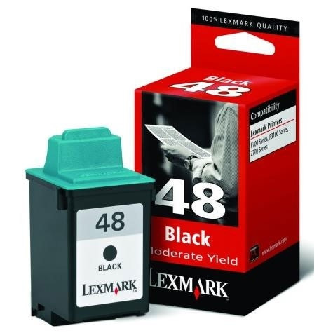 Lexmark 17G0648 (#48) svart bläckpatron låg kapacitet (original) 17G0648E 040250 - 1