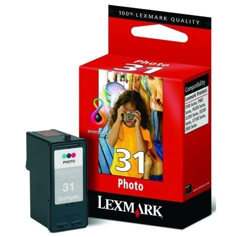 Lexmark 18C0031 (#31) foto färgbläckpatron (original) 18C0031E 040210 - 1