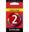 Lexmark 18C0190 (#2) färgbläckpatron (original) 18C0190E 040335 - 1