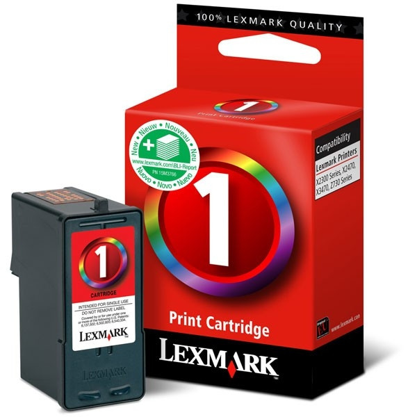 Lexmark 18CX781 (#1) färgbläckpatron (original) 18CX781E 040289 - 1