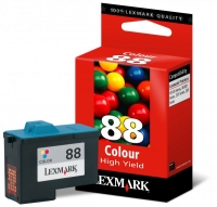 Lexmark 18L0000 (#88) färgbläckpatron hög kapacitet (original) 18L0000E 040205