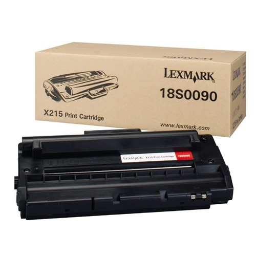 Lexmark 18S0090 svart toner (original) 18S0090 034240 - 1