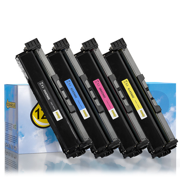 Lexmark 20N2XK0/C0/M0/Y0 toner 4-pack (varumärket 123ink) 131989 - 1
