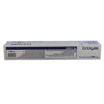 Lexmark 22Z0011 gul toner (original) 22Z0011 037424 - 1